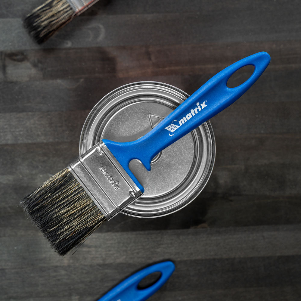 Кисть флейцевая Водные краски Color Line 50 x 12 мм Matrix (83346)