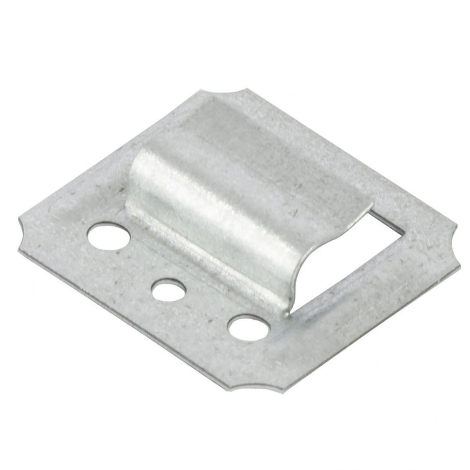 Кляймер №3, оцинкованный с гвоздями, 100 шт Сибртех (46573)