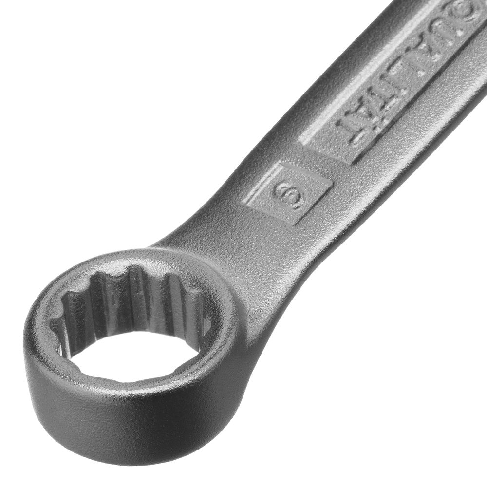 Ключ комбинированный 9 мм, CrV, холодный штамп Gross (15128)