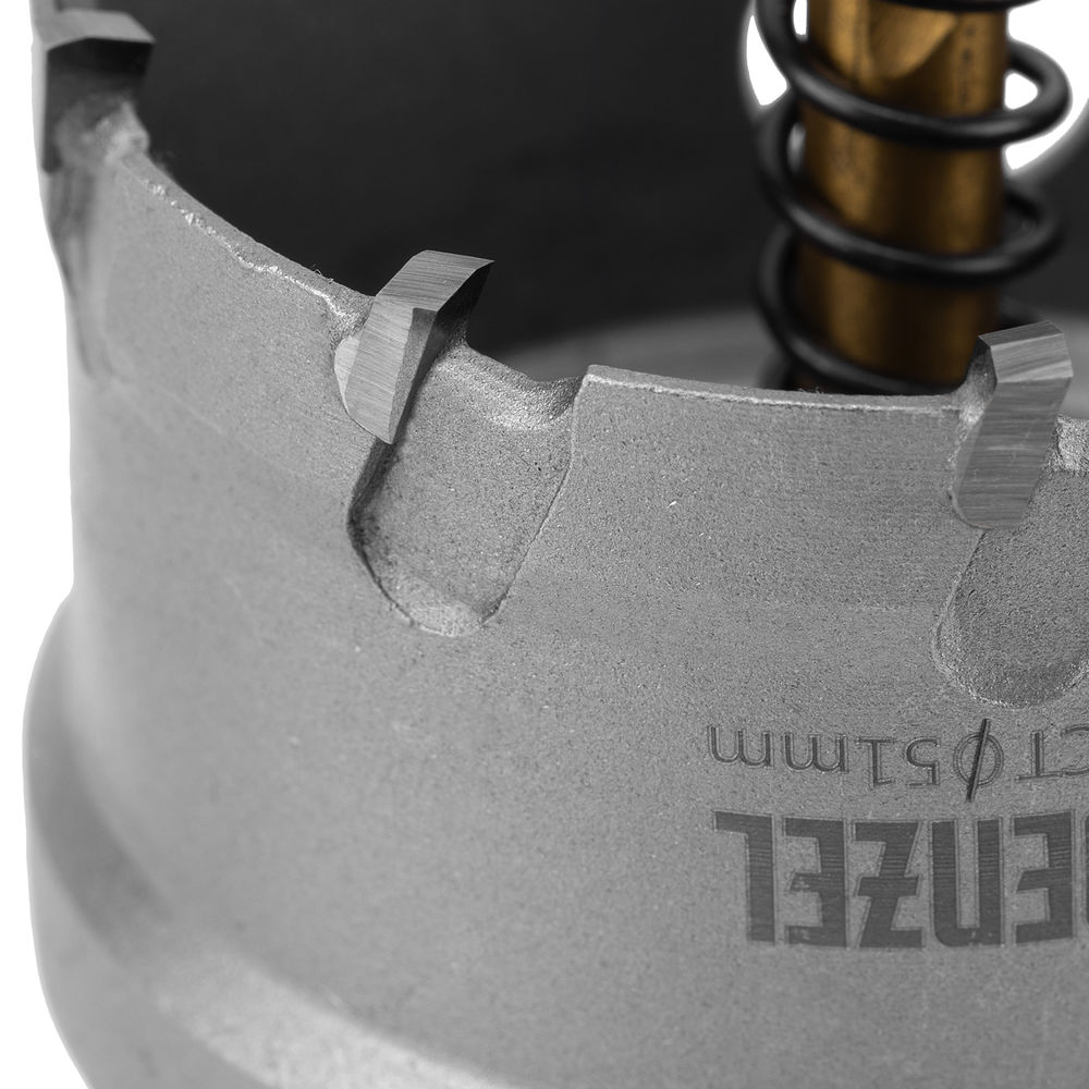 Коронка по металлу твердосплавная, 51 мм Denzel (724016)