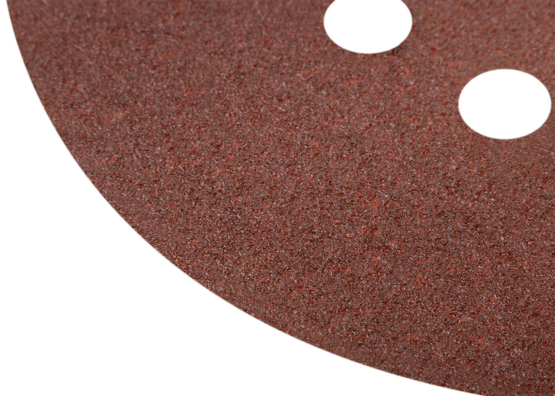 Круги шлифовальные с отверстиями (липучка), алюминий-оксидные, 225 мм, 5 шт. Р 40 (39892)