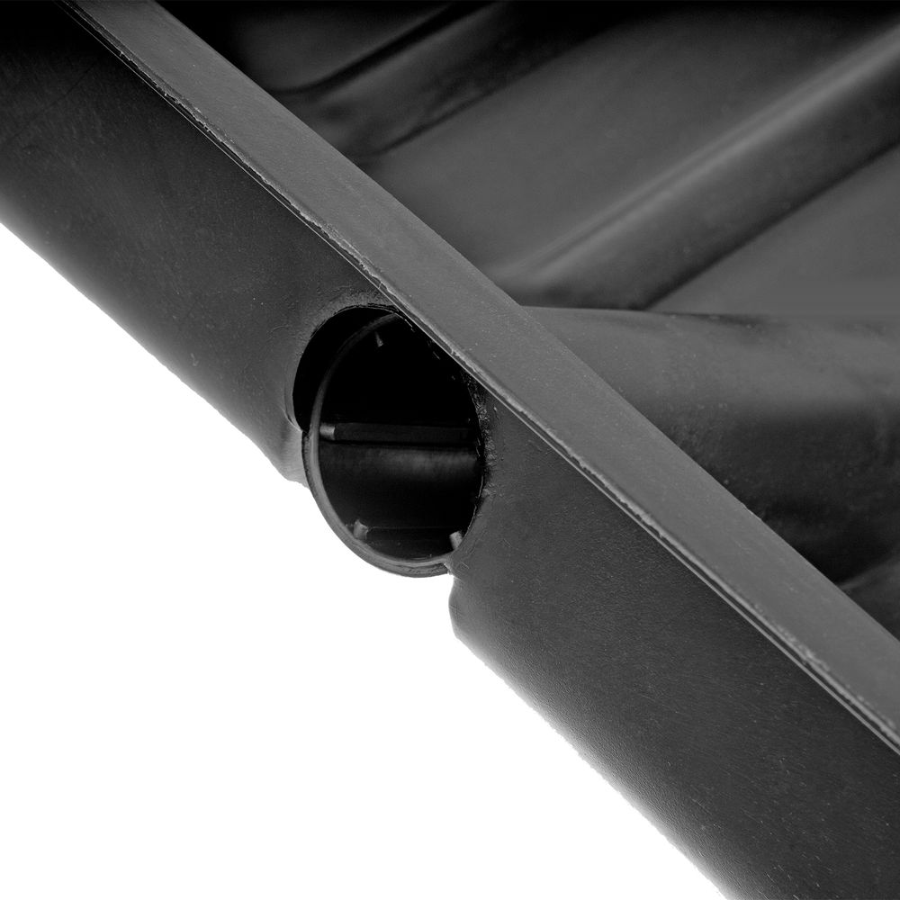 Лопата для уборки снега пластиковая, 465 х 415 мм, без черенка, Сибртех (614635)