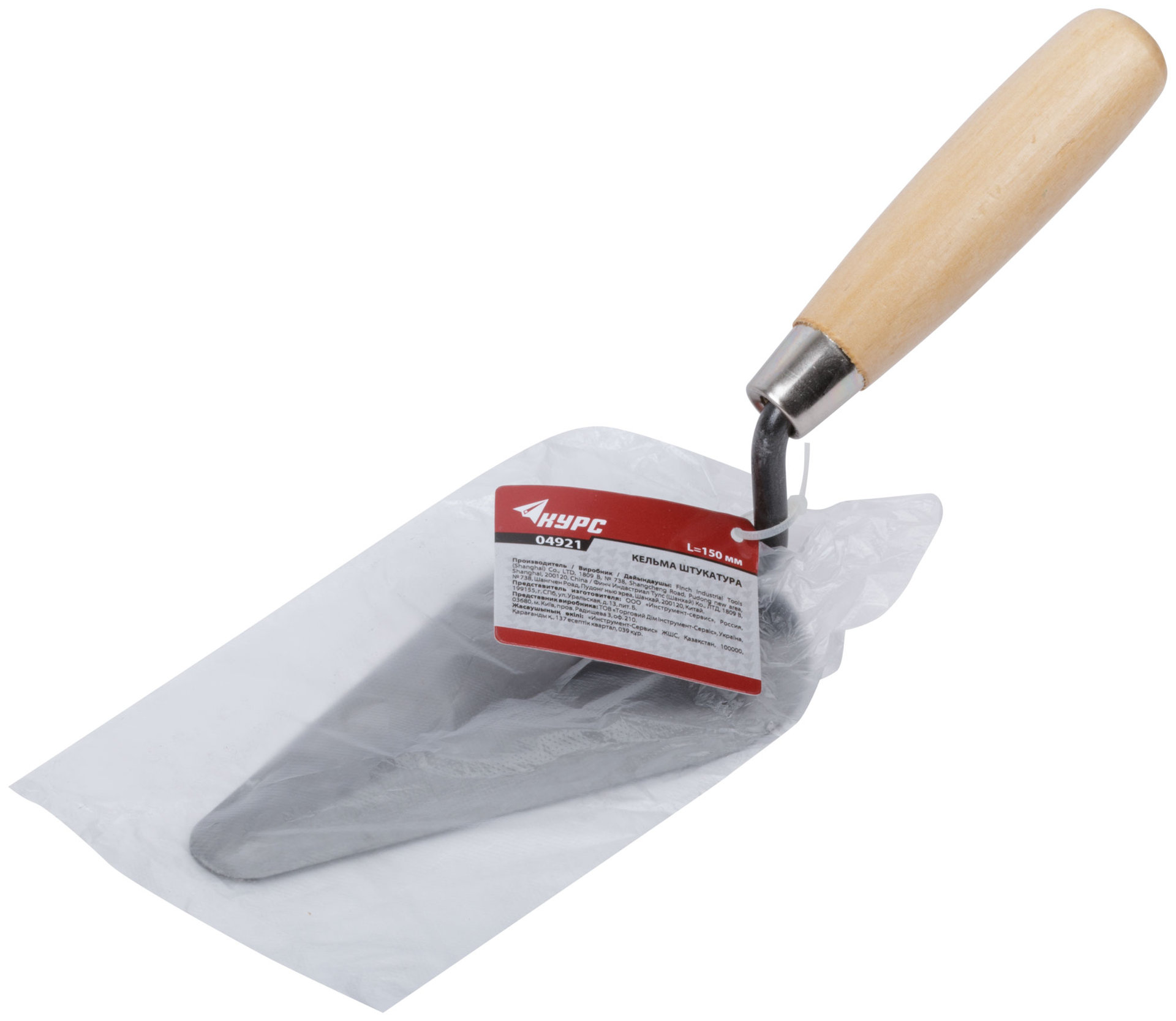 Мастерок штукатура лепесток 150 мм (04921)