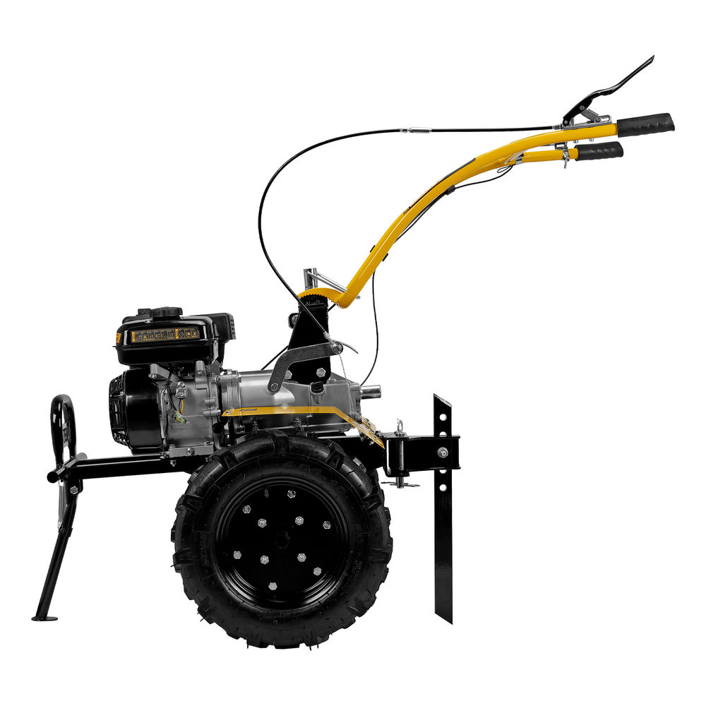 Мотоблок DPT-370X, 7 л.с, дисковое сцепление, ширина 90 см, глубина 35 см, фрез 3 х 4, ВОМ, передачи 3В/1Н Denzel (56406)