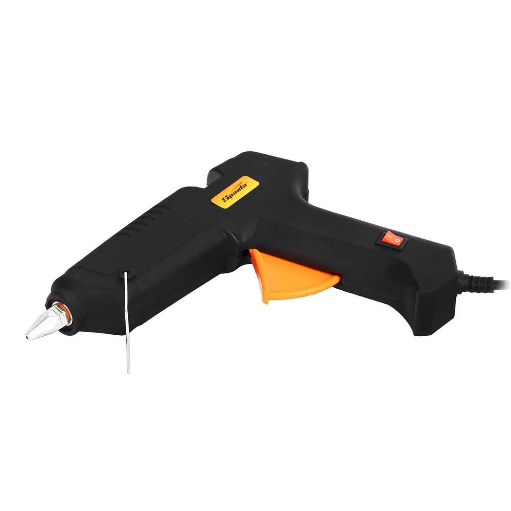 Набор клеевых пистолетов в кейсе, 7/11 мм, 20/100 Вт, 3/8 г/мин, выключатель Sparta (93038)