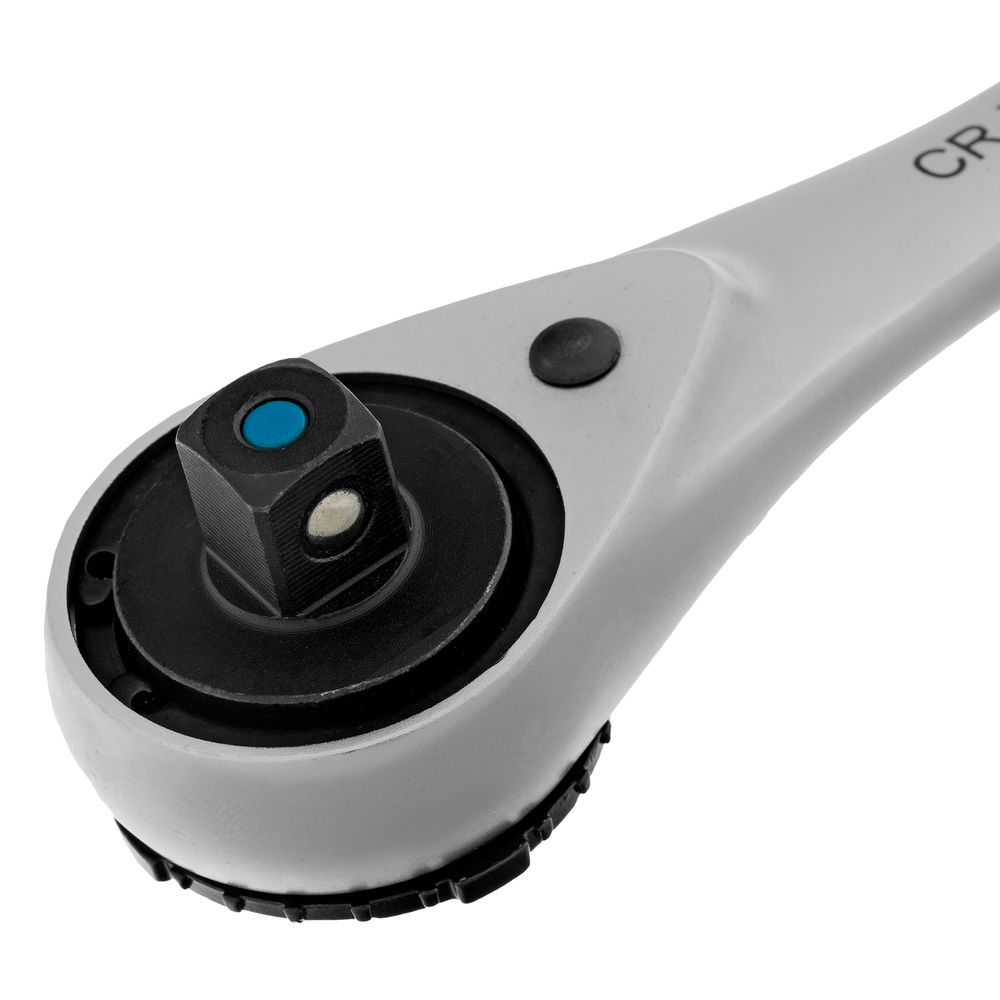 Набор торцевых головок, трещотка 120 зубьев, 1/2,3/8”, CrV, 36 предметов Gross