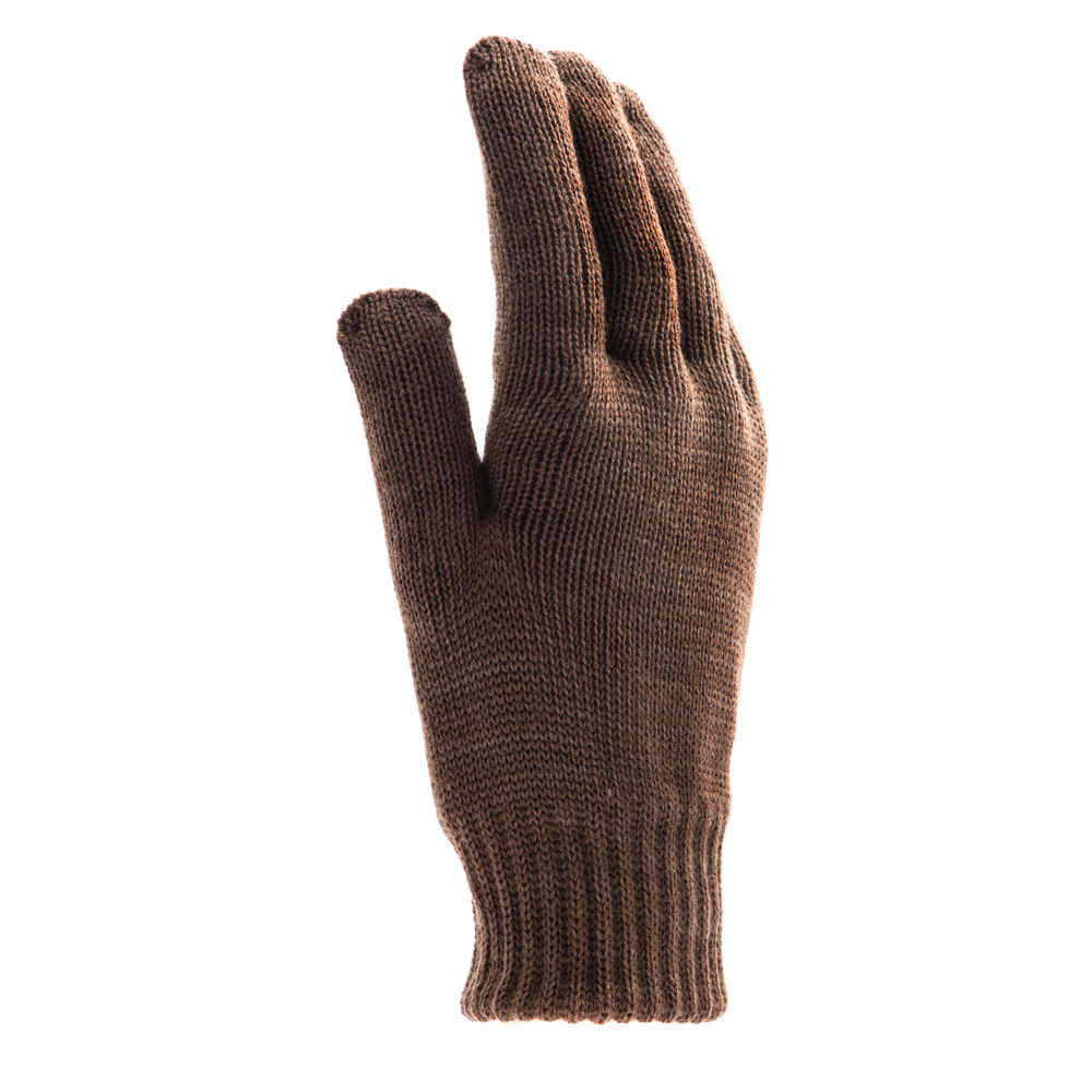 Перчатки трикотажные, двойные, полушерстяные, Сибртех (68633)