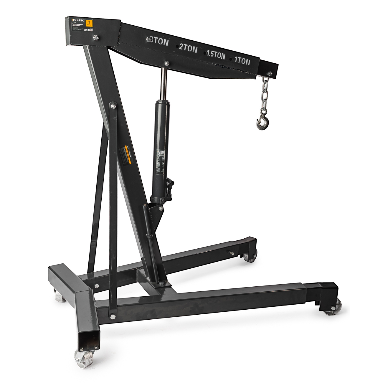Кран гаражный нескладной, 3000 кг RUNTEC RT-NK03