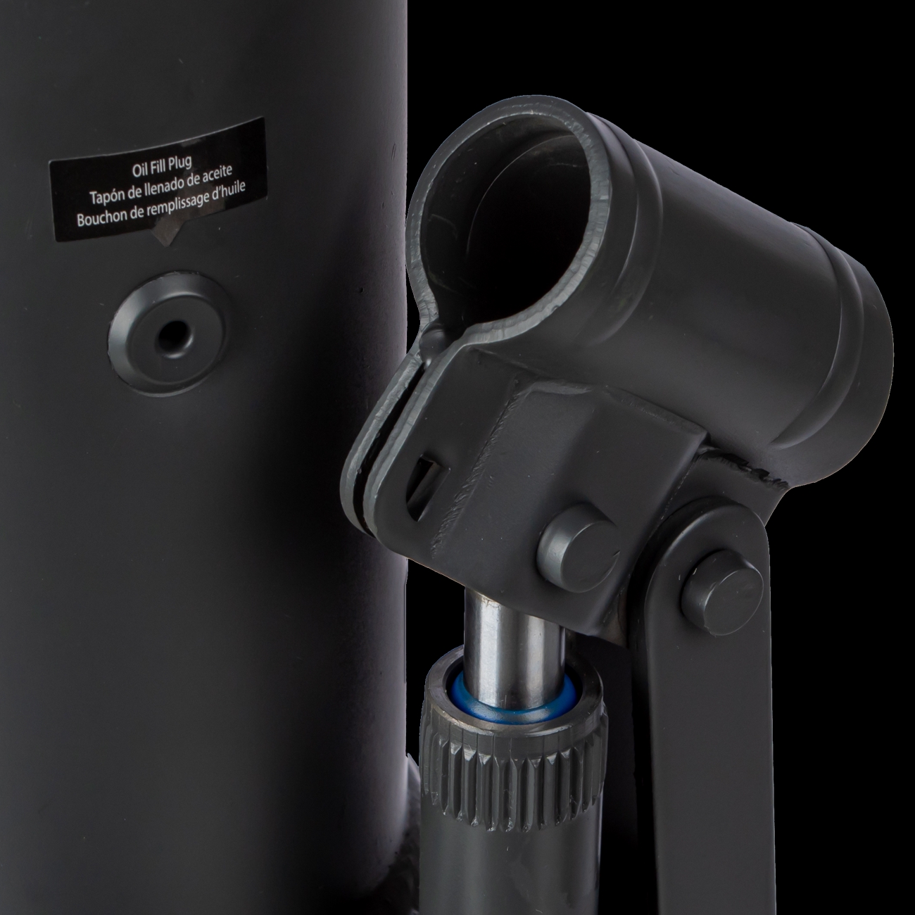 Домкрат бутылочный профессиональный 10 т, 220-488 мм RUNTEC RT-VJ10