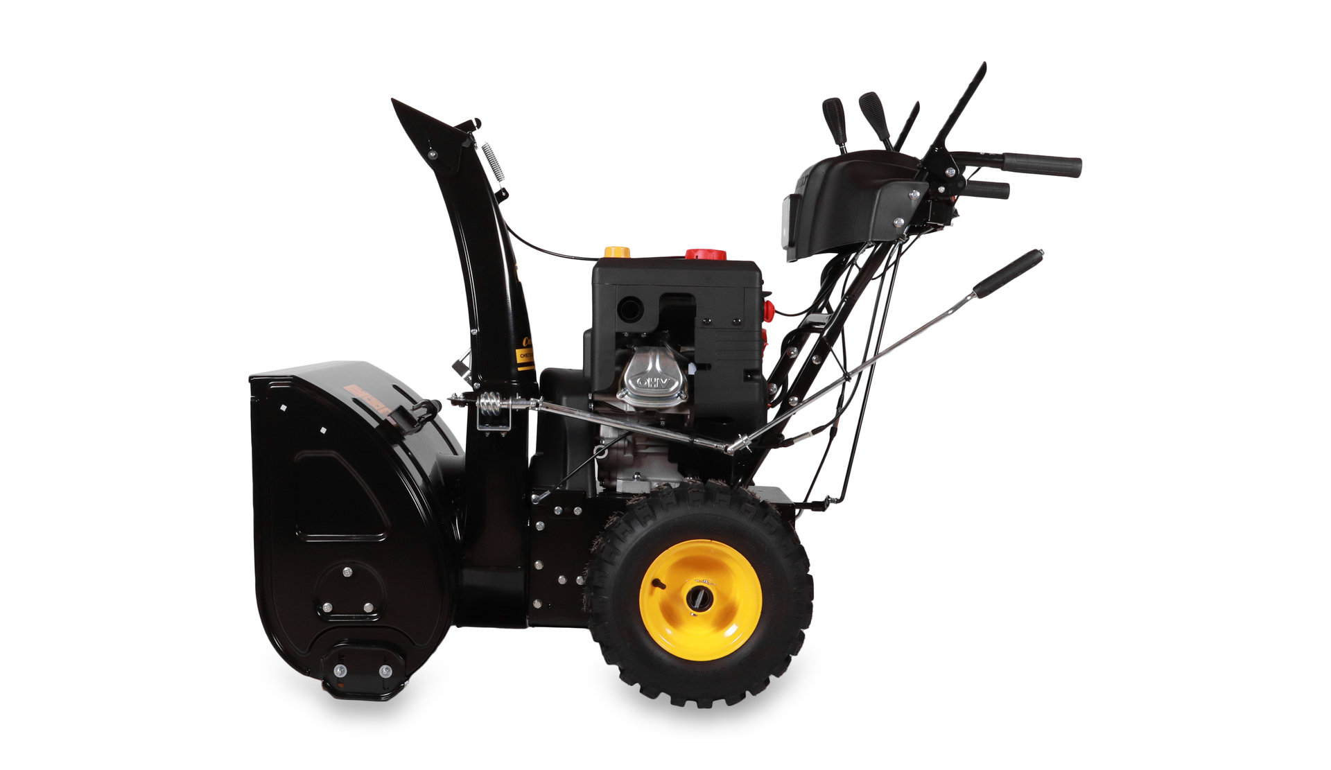 Снегоотбрасыватель CHAMPION ST1171E (12лс70см6F/2Rколеса5,5л123,5кг эл.старт,фара,обогрев,зимн.дв.) (ST1171E)