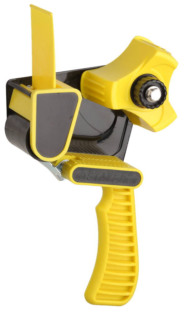 Диспенсер для клеящих лент 50 мм, пластмассовая рукоятка STAYER 12017