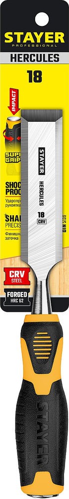 Стамеска-долото 18 мм Hercules Professional STAYER 18205-18