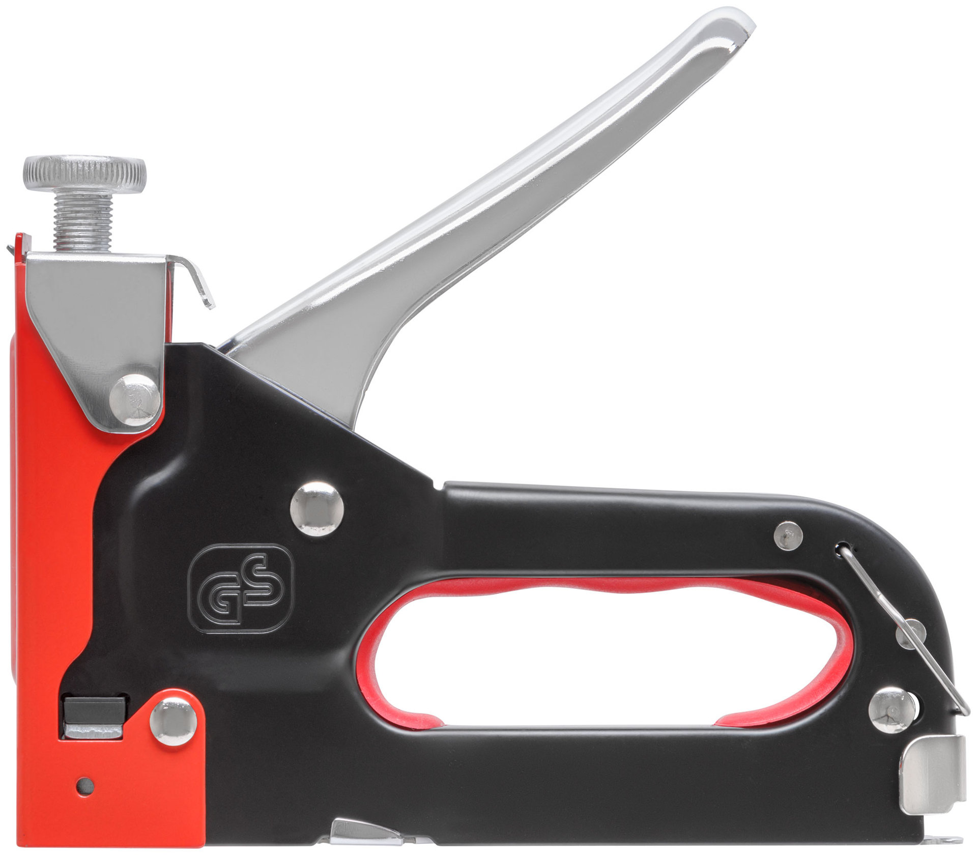 Степлер для широких скоб 3-в-1, тип 140 4-14 мм, тип 28, тип 300, регулир. силы удара, метал. корпус (32151)