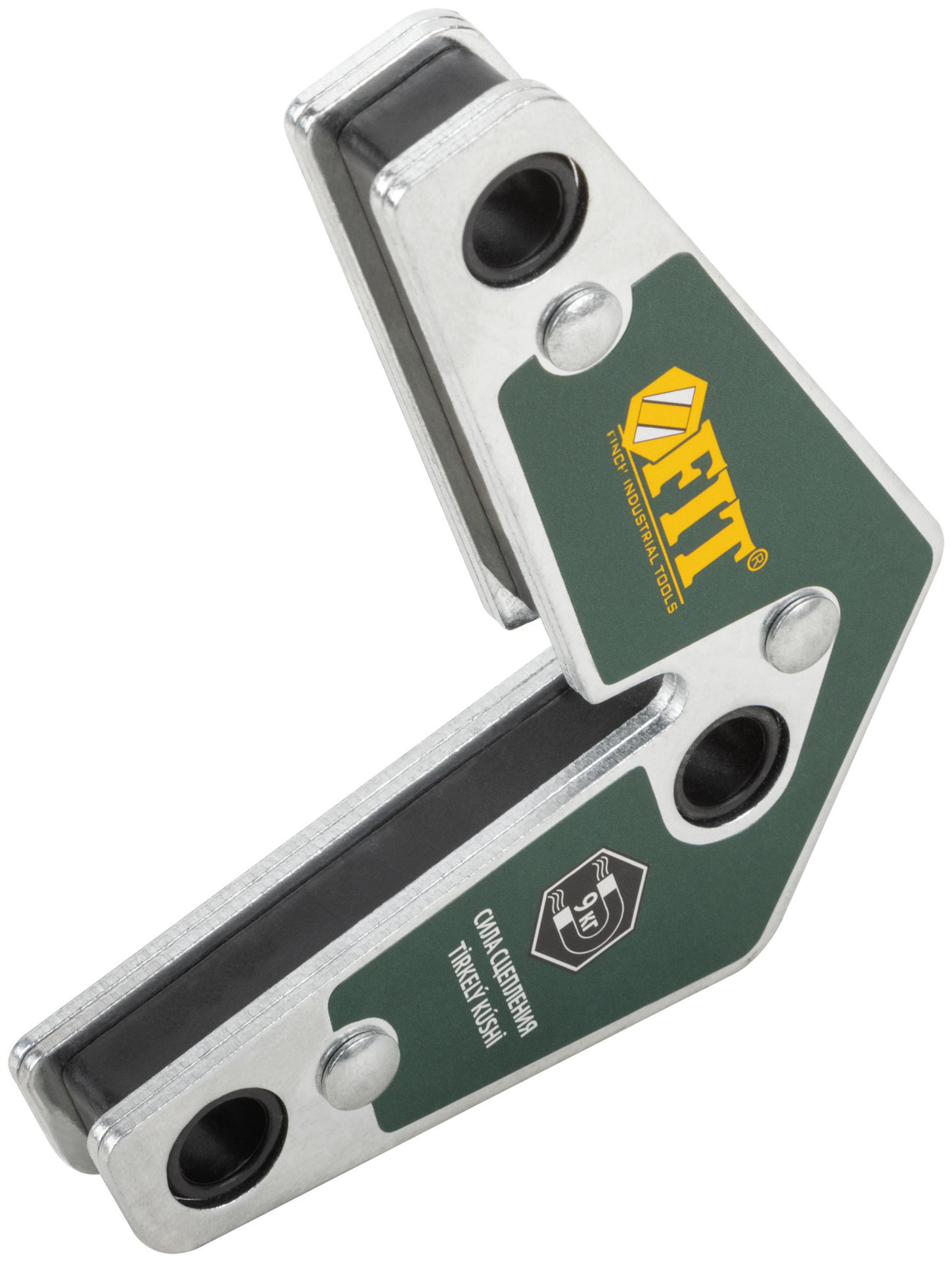 Угольник для сварки магнитный, 3 угла, усилие до 9 кг (81811)