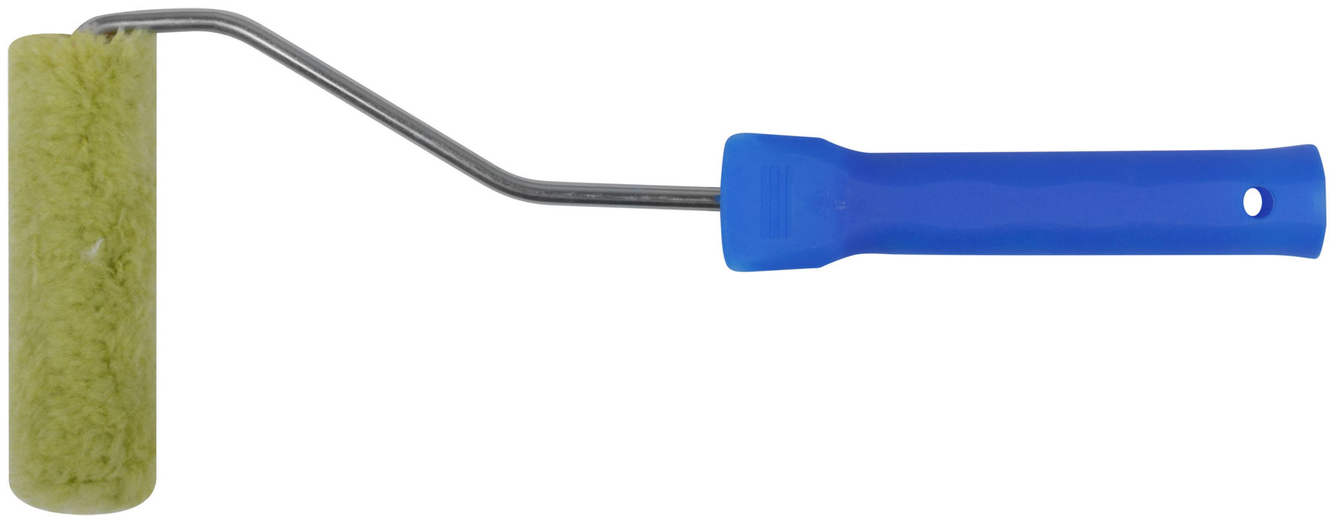Валик полиакриловый мини зеленый, диам.15/35 мм, ворс 10 мм, длина ручки 400 мм, 100 мм (02693)