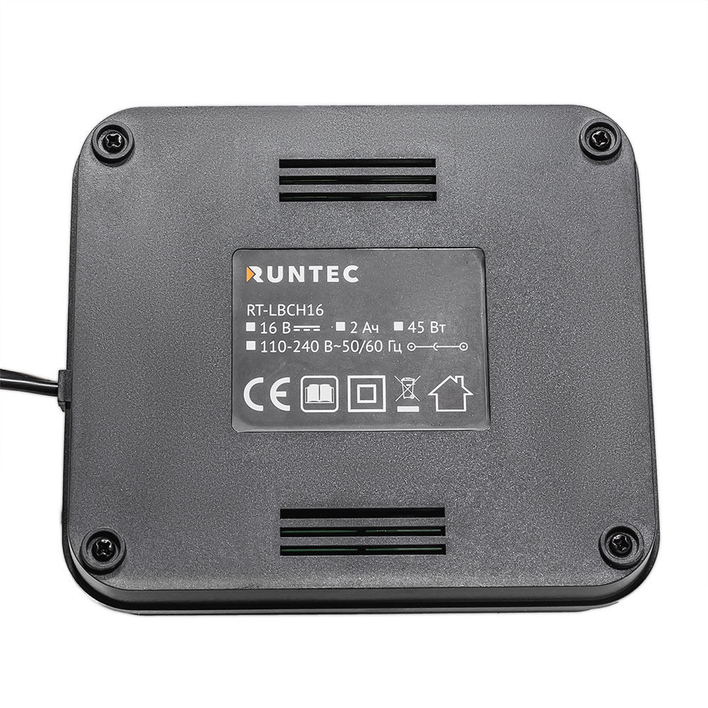Зарядное устройство PRO для 16В батарей, 2А RUNTEC RT-LBCH16