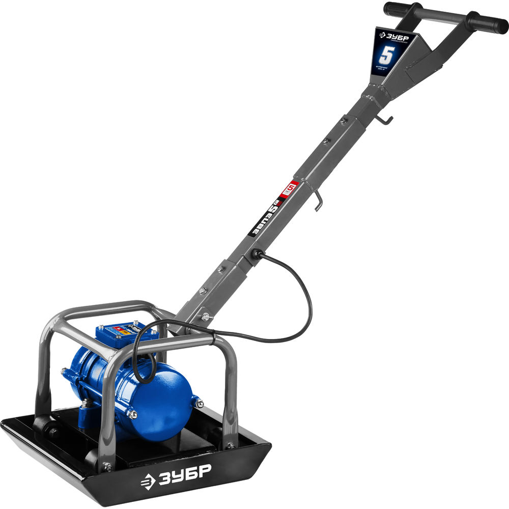 Виброплита электрическая 550 Вт, 40 кг ЗУБР Профессионал ЗВПЭ-5 Г