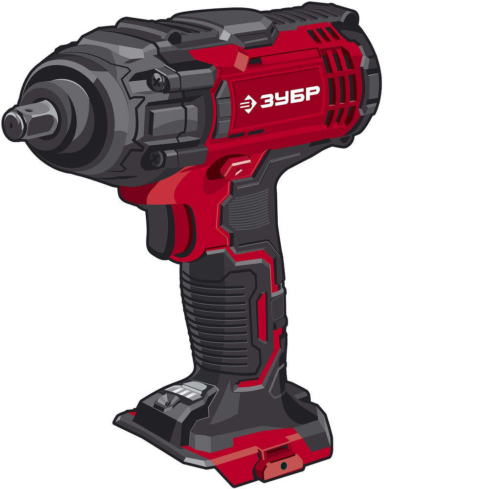 Гайковерт ударный 18 В, 400 Н·м, без АКБ С1-18 ЗУБР ГУЛ-410