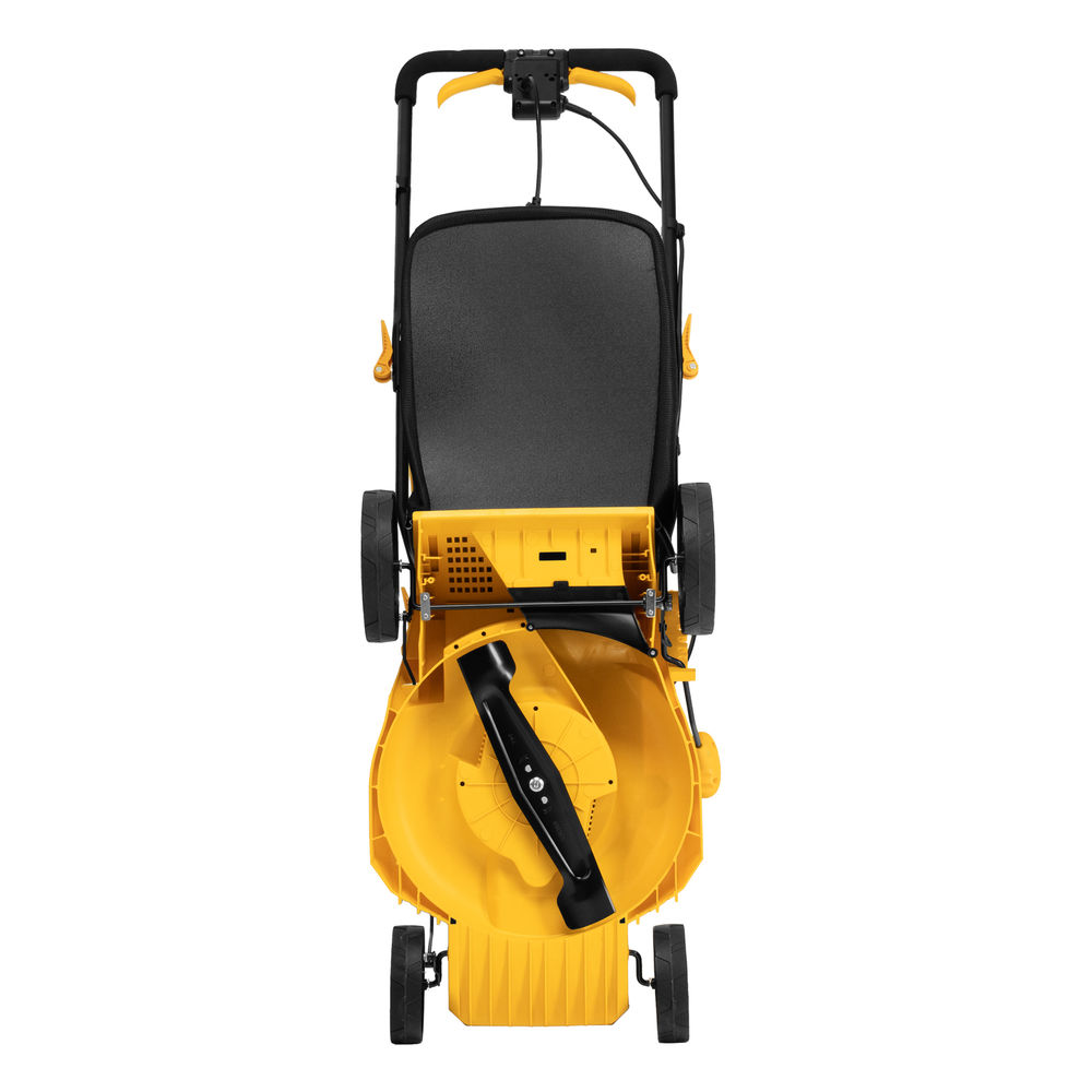 Газонокосилка электрическая GMC-1800, шир. 38см, 1800 Вт, 6 уров., травосб. 35 л Denzel (96629)