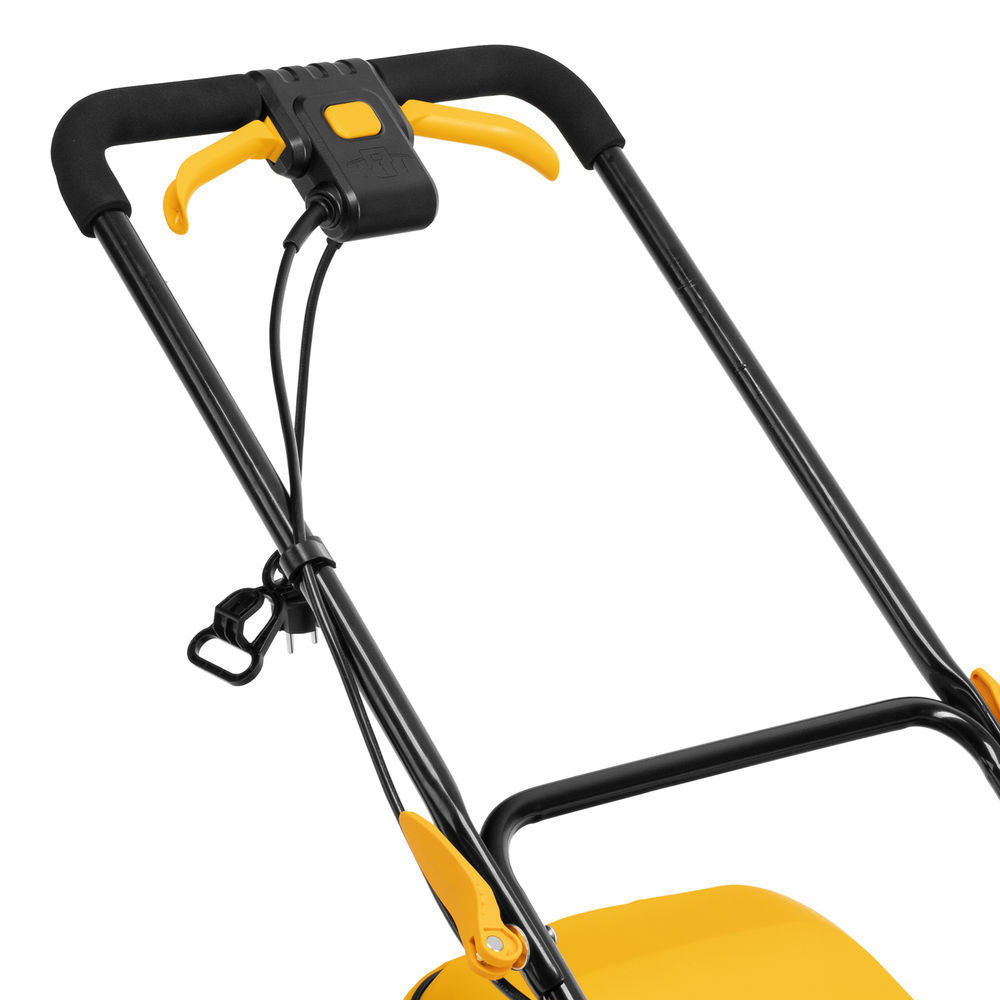 Газонокосилка электрическая GMC-2000, шир. 44см, 2000 Вт, 6 уров., травосб. 45 л Denzel (96630)