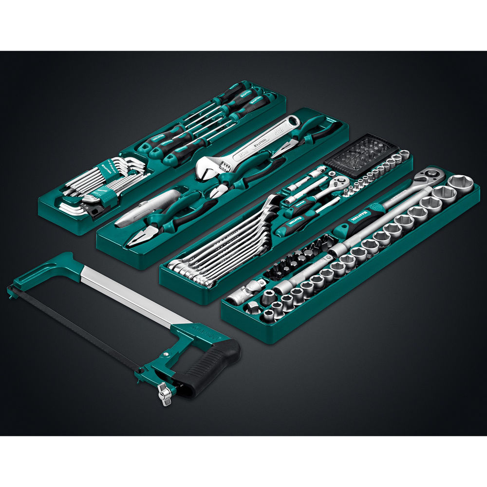 Набор инструмента универсальный 152 предм., (1/2+1/4) GRAND-152 KRAFTOOL 27978-H152