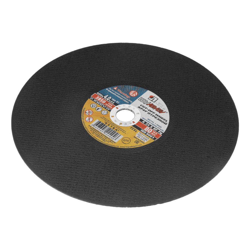 Круг отрезной по металлу, 400 х 4.0 х 32 мм Луга (73690)