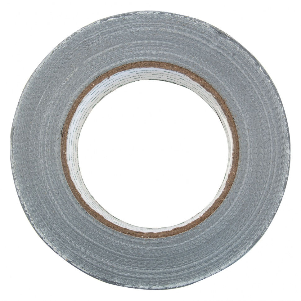 Лента клейкая армированная, 48 мм х 50 м, серебро Сибртех (888895)