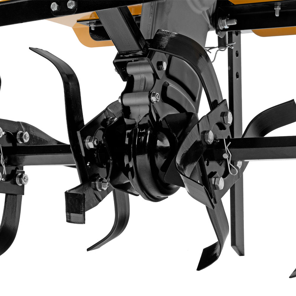 Мотоблок DPT-170SB, 7 л.с., ремен.сцеп, фрез 3х4, ШОМ, без колес, передачи 2В/1Н Denzel (56451)