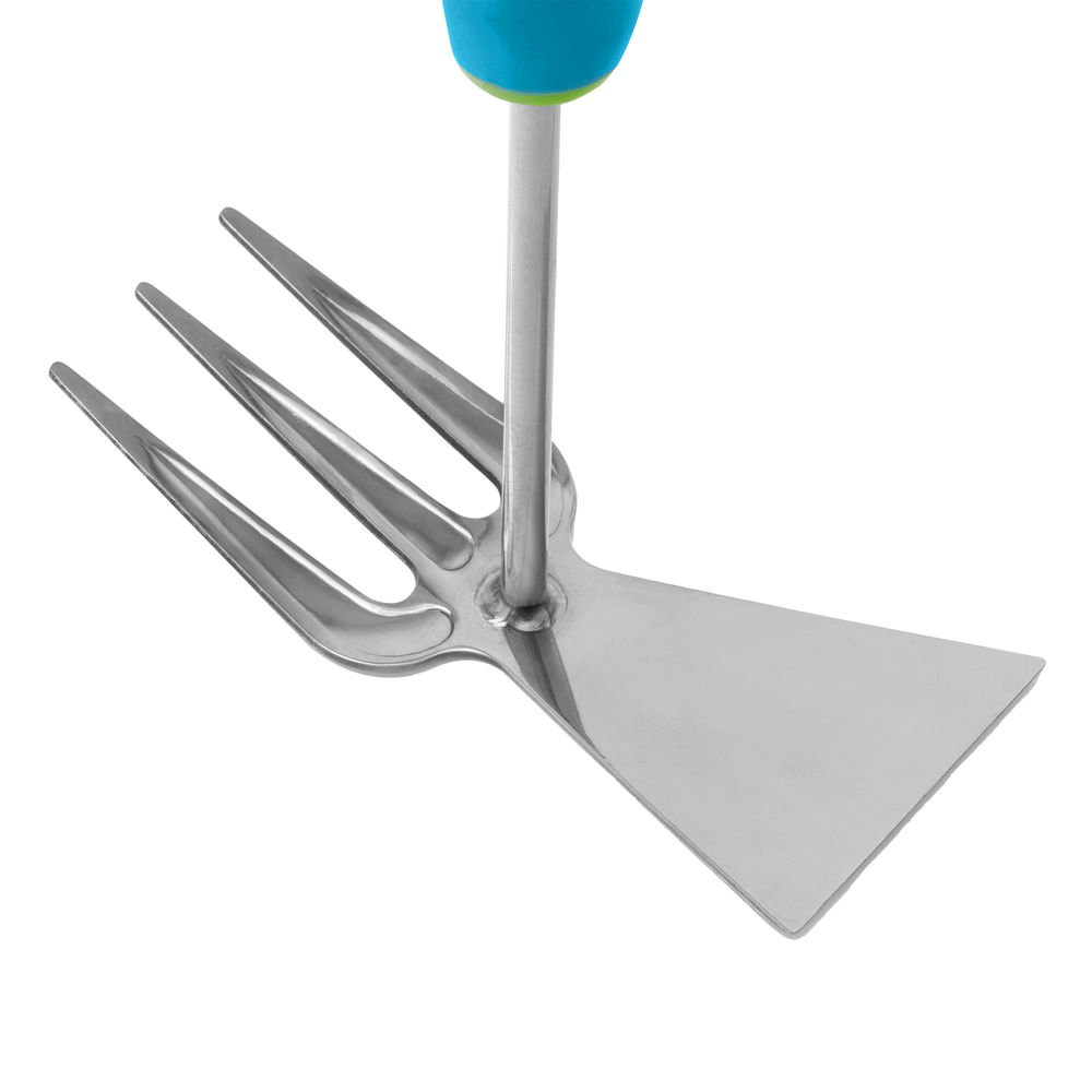 Мотыжка комбинированная, 70 х 290 мм, нержавеющая сталь, двухкомпонентная рукоятка, Premium Plus, Palisad (62055)