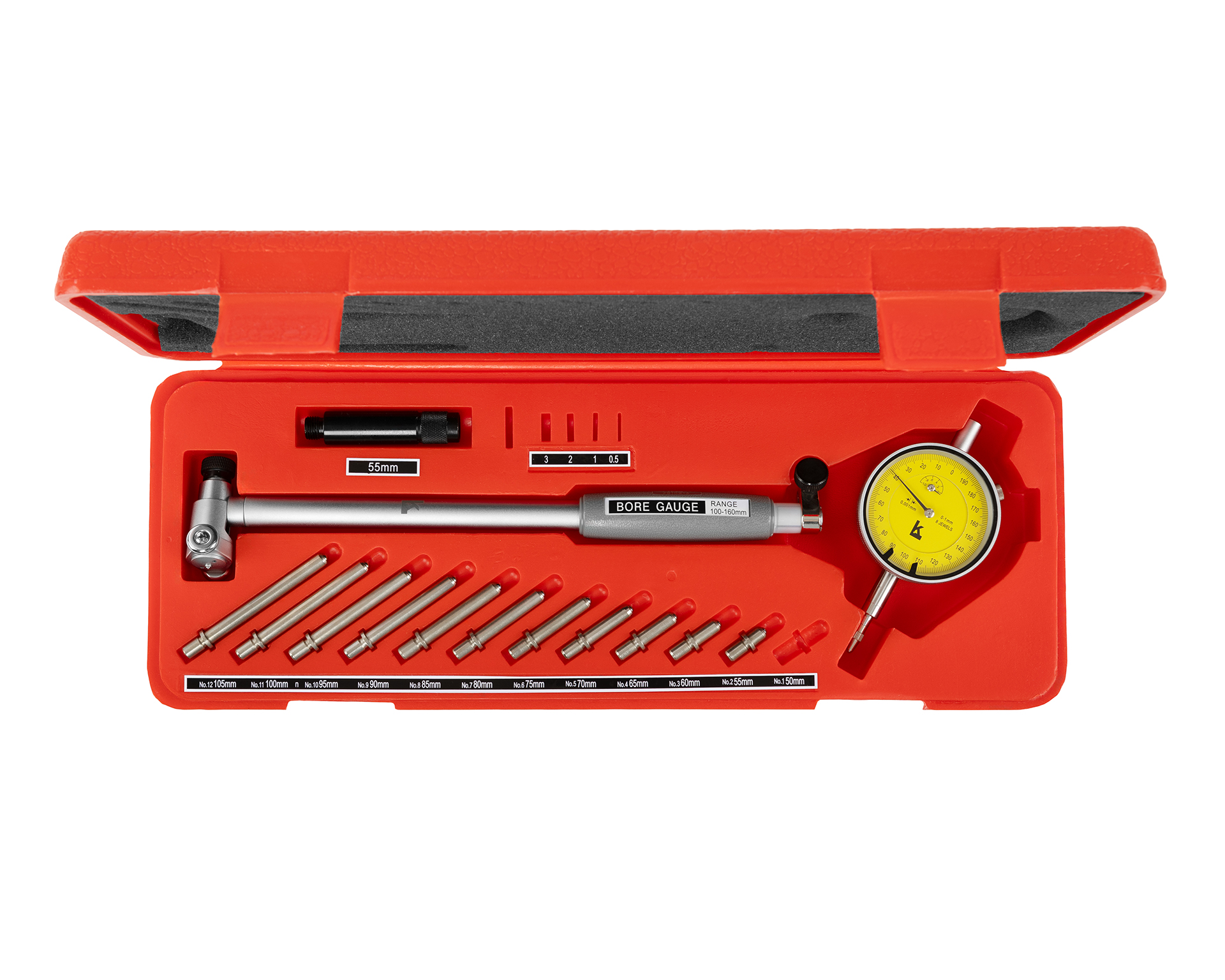 Нутромер индикаторный НИ повышенной точности 100-160 0,001 КЛБ