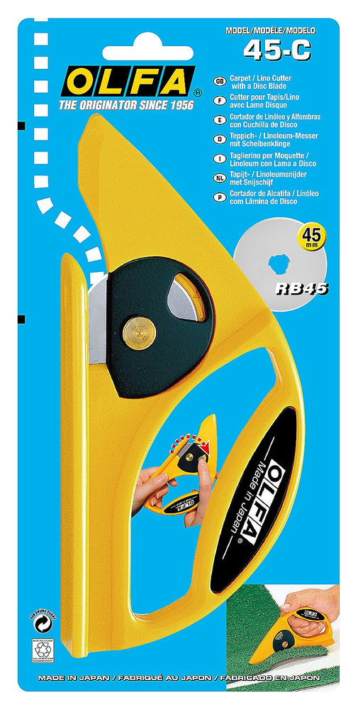 Нож с круговым лезвием 45 мм OLFA OL-45-C