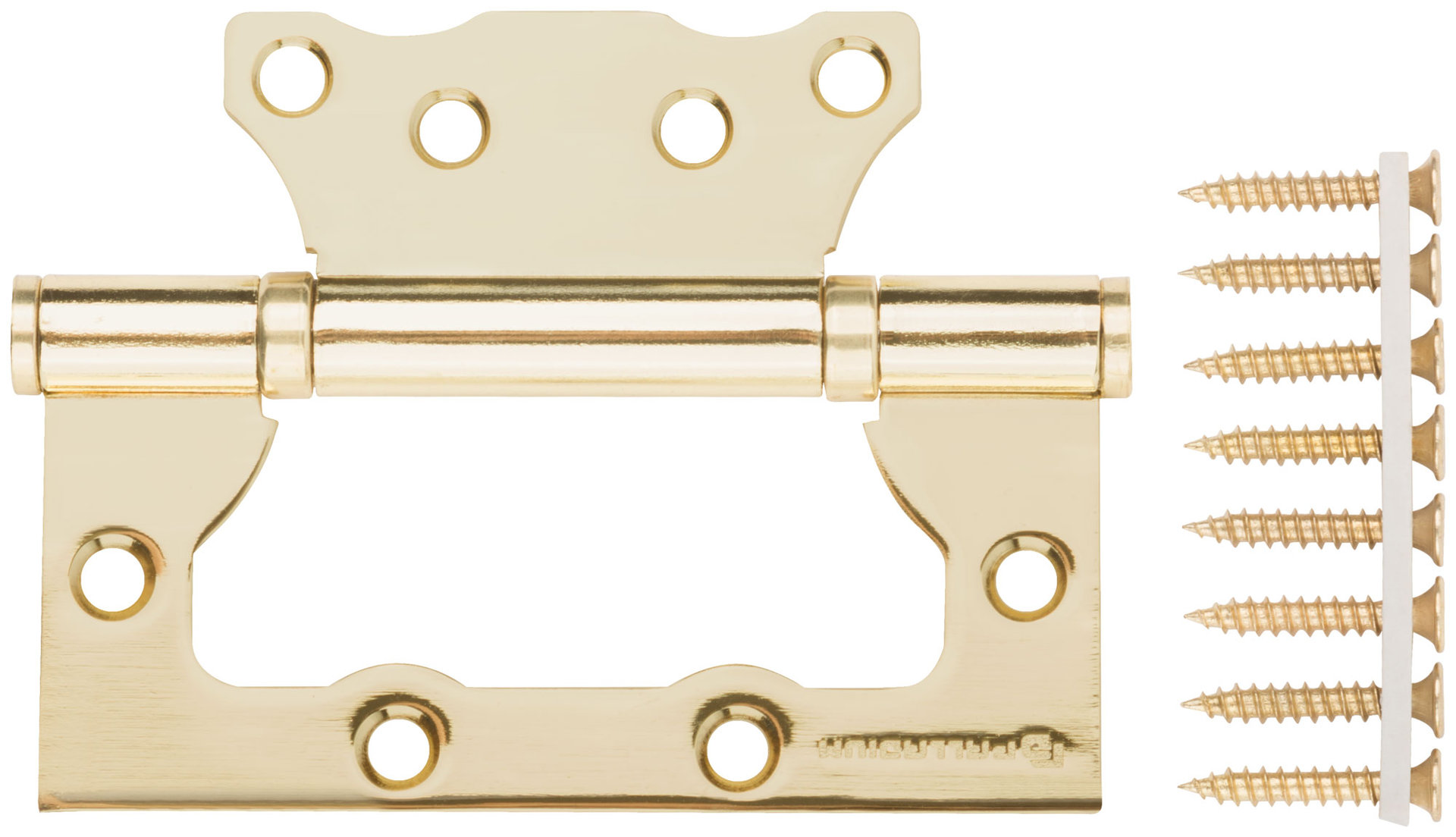 Петля дверная универсальная (без врезки) PALLADIUM 100 мм латунь (2ВВ - 100 ВР) (66323)
