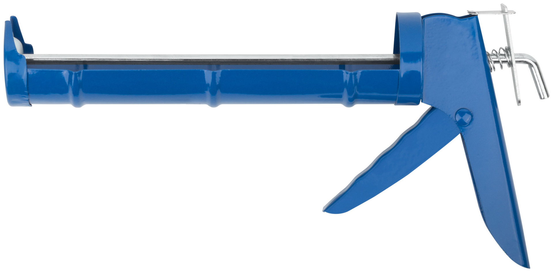 Пистолет для герметика 225 мм полукорпусной, гладкий шток (14209)