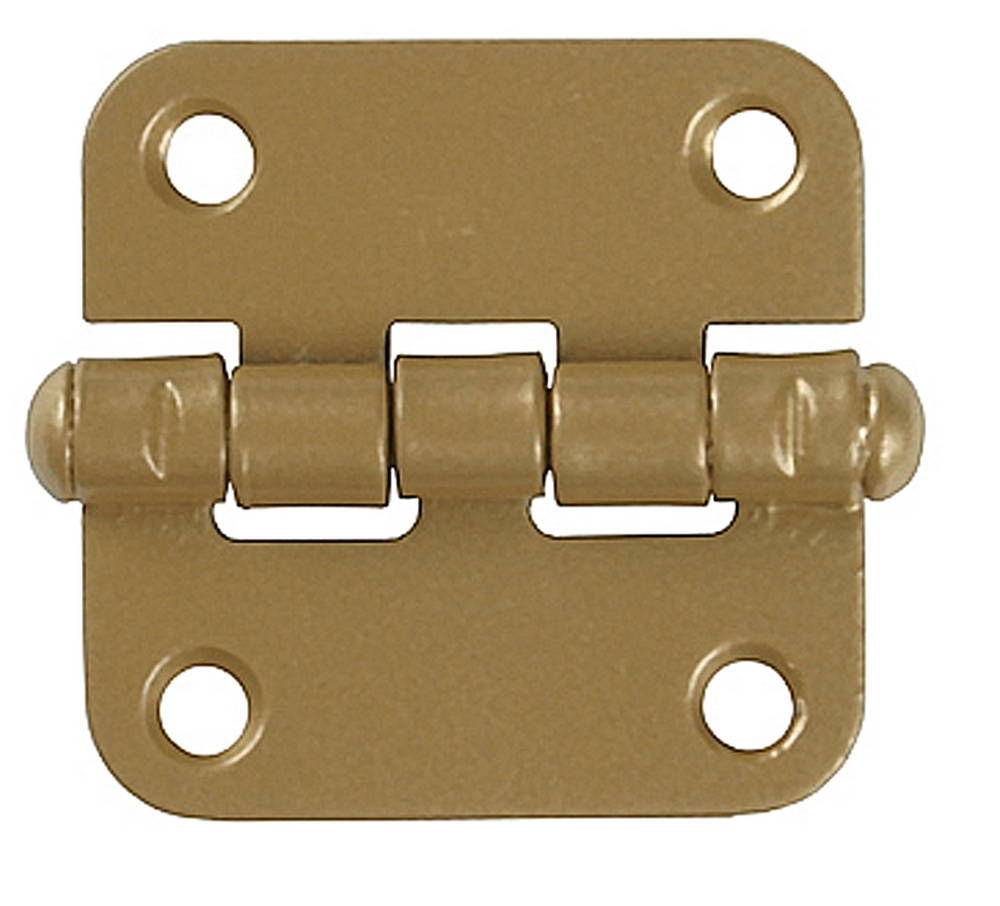 Петля карточная ПН-40 40 x 40 x 1.5 мм, цвет золотой металлик 37623-40