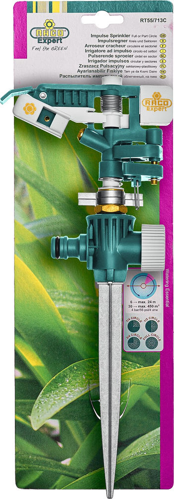 Импульсный распылитель 713C, цинковый сплав, пластиковые распылители, на пике RACO 4260-55/713C