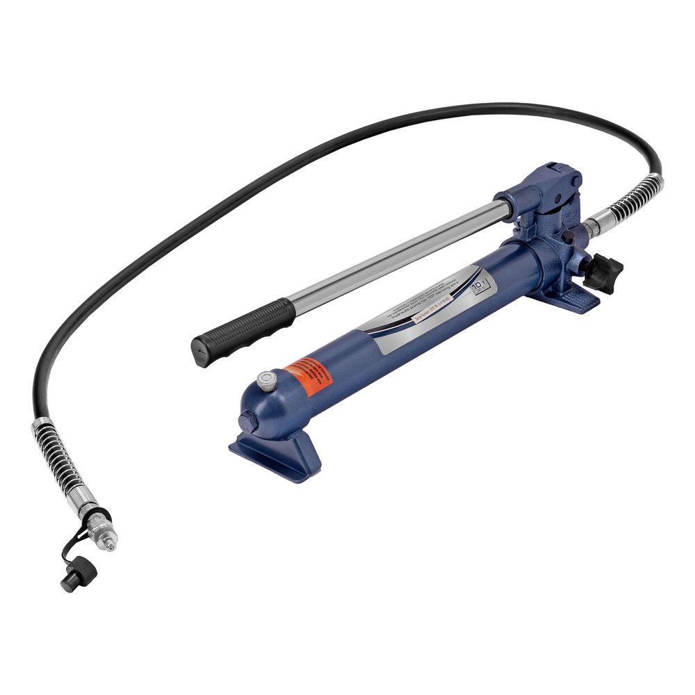 Растяжка гидравлическая, 10 т, набор из 17 предметов, 7 сменных насадок, в пластиковом кейсе Stels (51355)