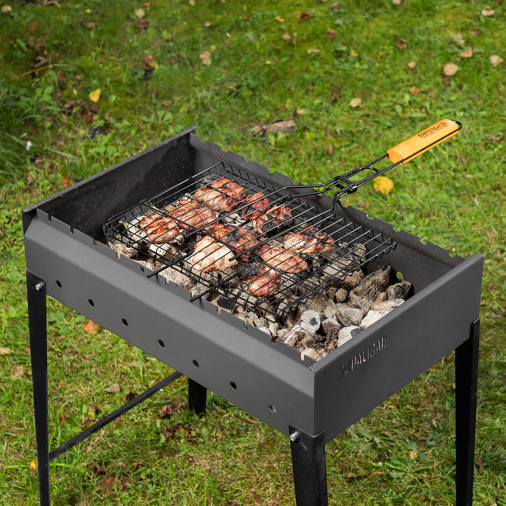 Решетка гриль 260 х 350 мм. антипригарное покрытие, Camping Palisad (69556)