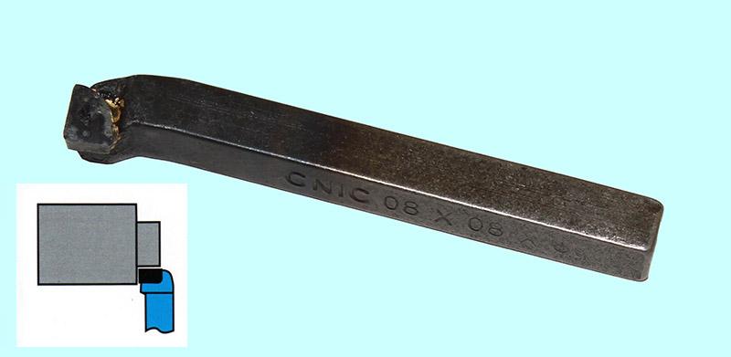 Резец Подрезной отогнутый 8х 8х 80 ВК8 DIN 4977 CNIC