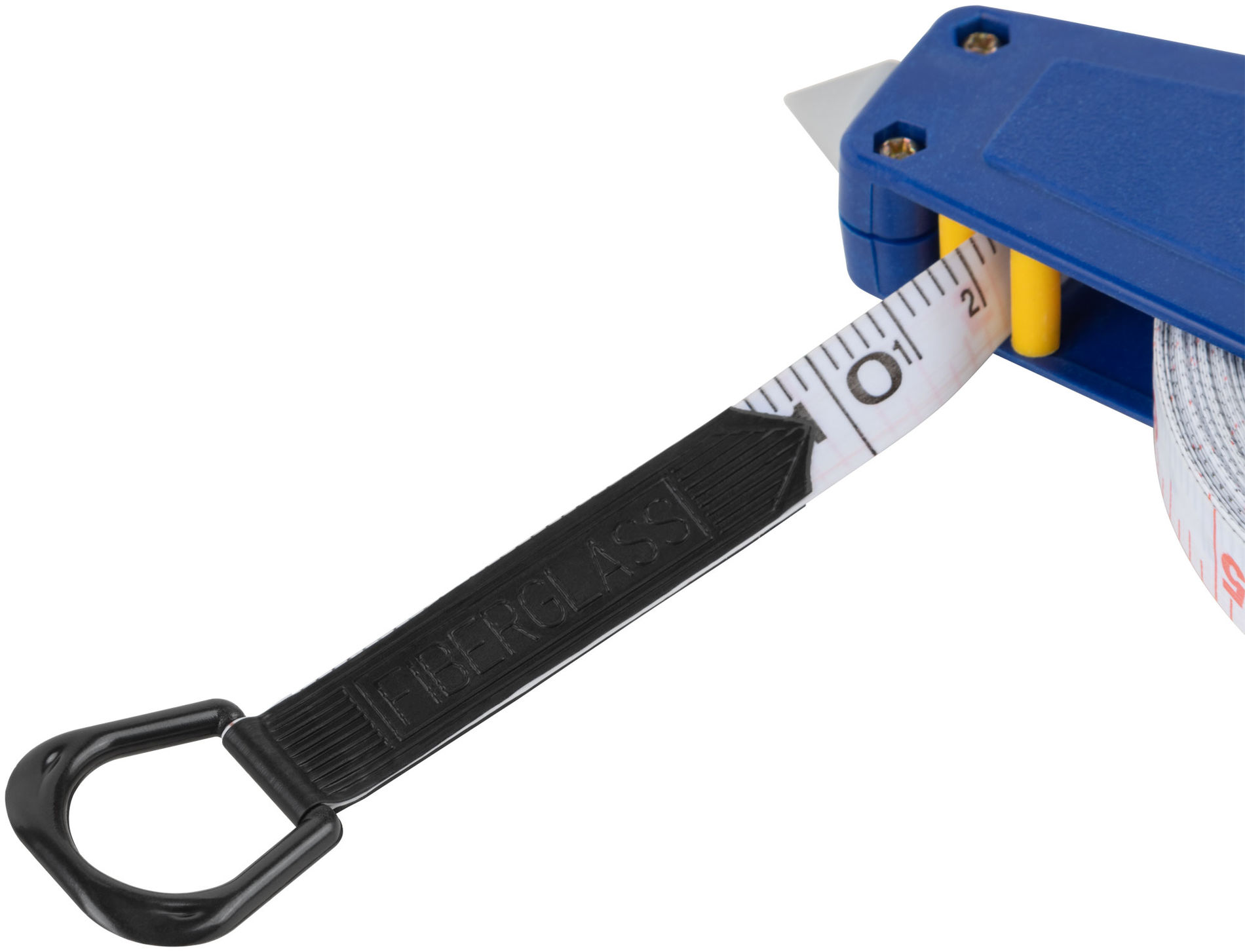 Рулетка геодезическая, открытый корпус, фибергласовая лента 30 м (17772М)