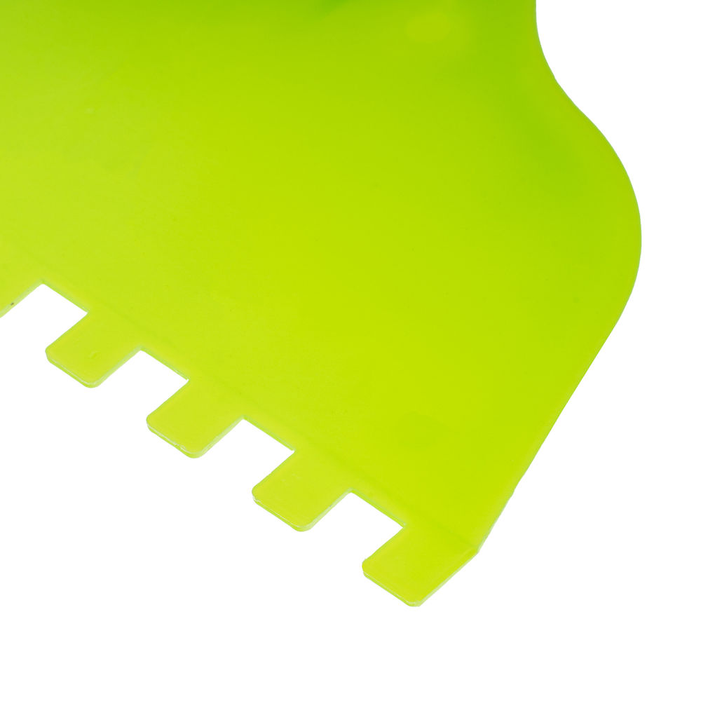 Шпатель для клея, пластмассовый, зубчатый 8 х 8 мм Сибртех (86016)