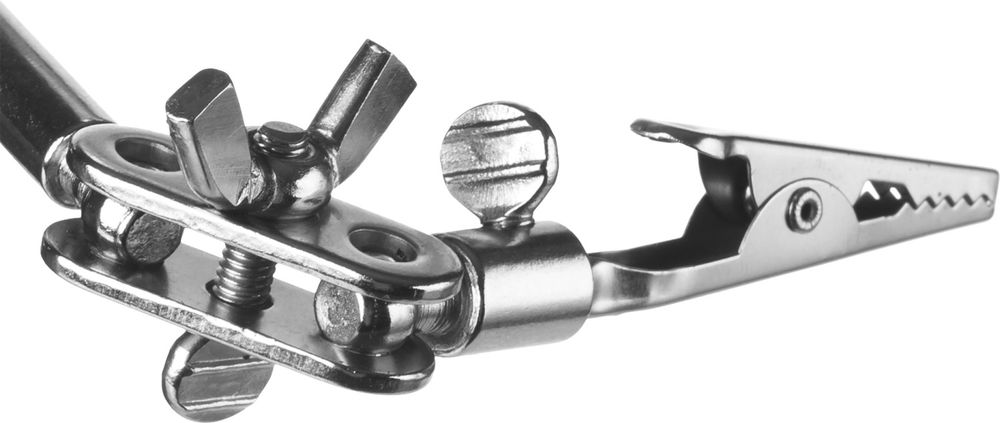 Держатель для пайки третья рука с лупой увел. линза 2Х MAXTerm STAYER 55339