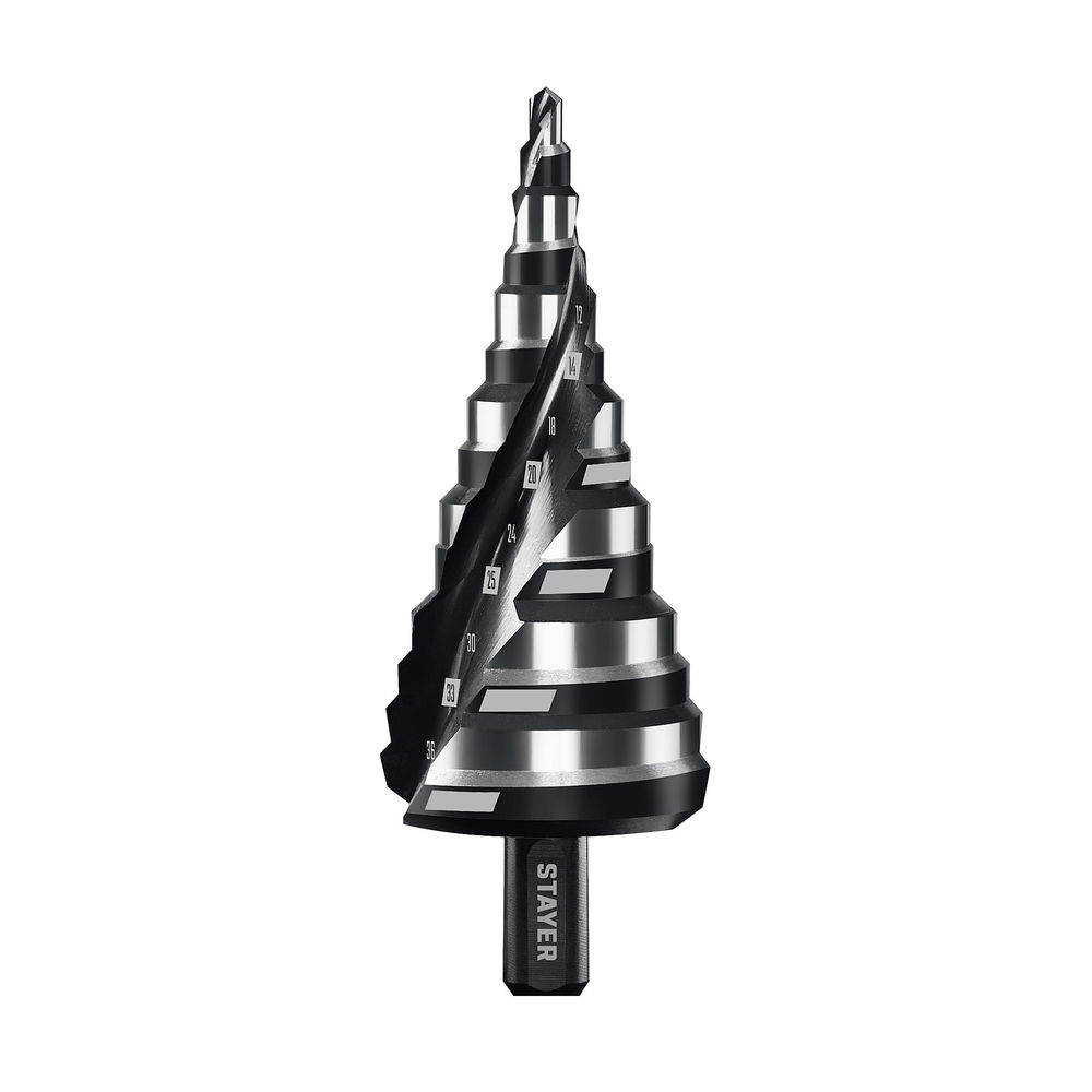 Сверло по стеклу и кафелю 2х кромка цилиндр хвостовик STAYER 8 мм 2986-08  