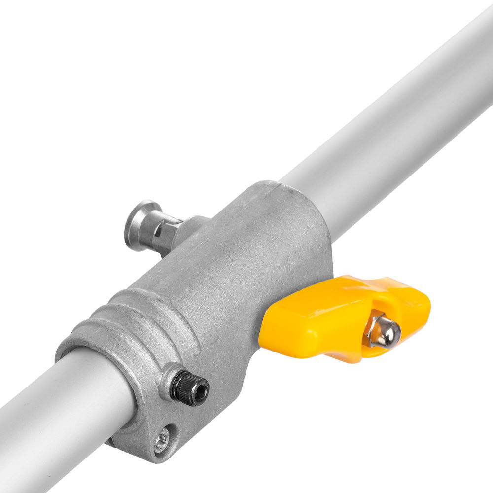 Триммер электрический TE-1200, 1200 Вт, 380 мм, катушка + диск, разборная штанга Denzel (96611)