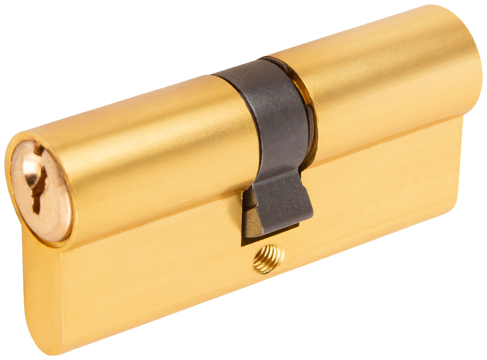 Цилиндровый механизм Фабрика замков 70 мм, ключ-ключ, латунь (67204)