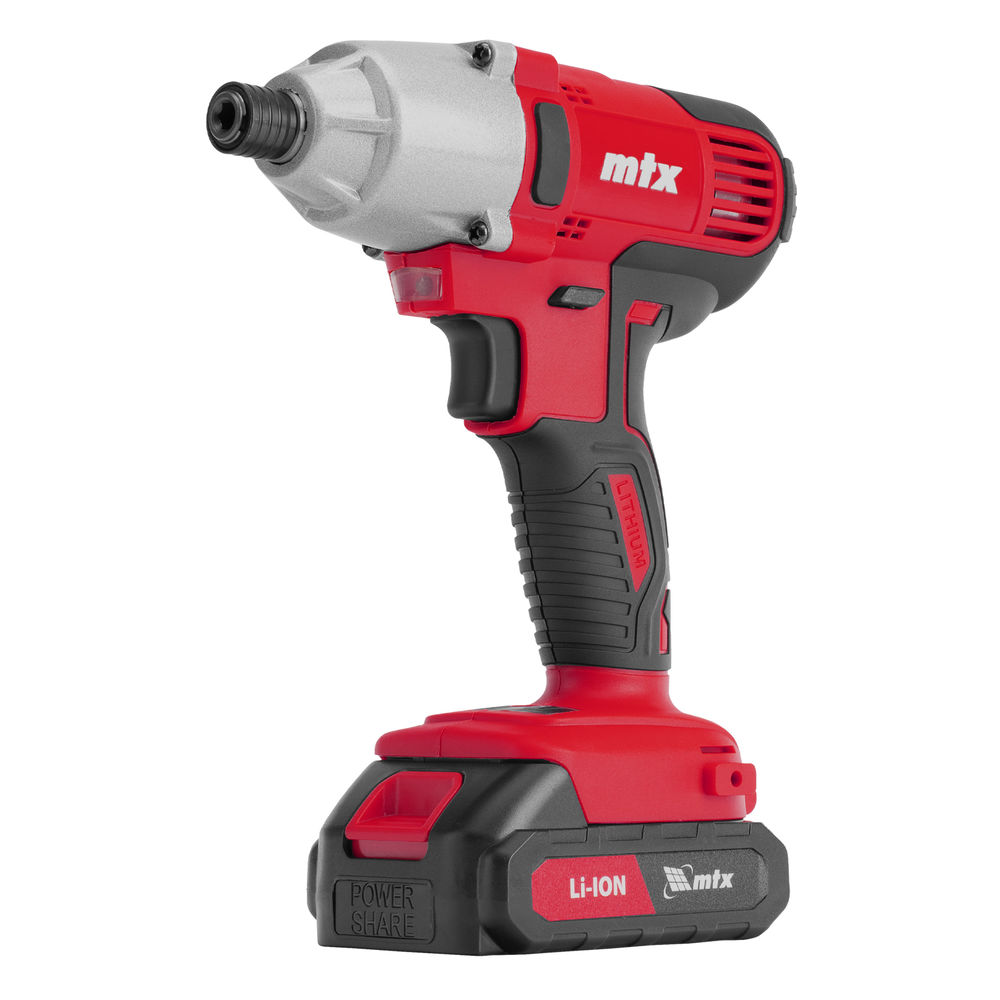 Винтоверт ударный аккумуляторный CIDS-20-280, Li-Ion, 20 В MTX (26580)