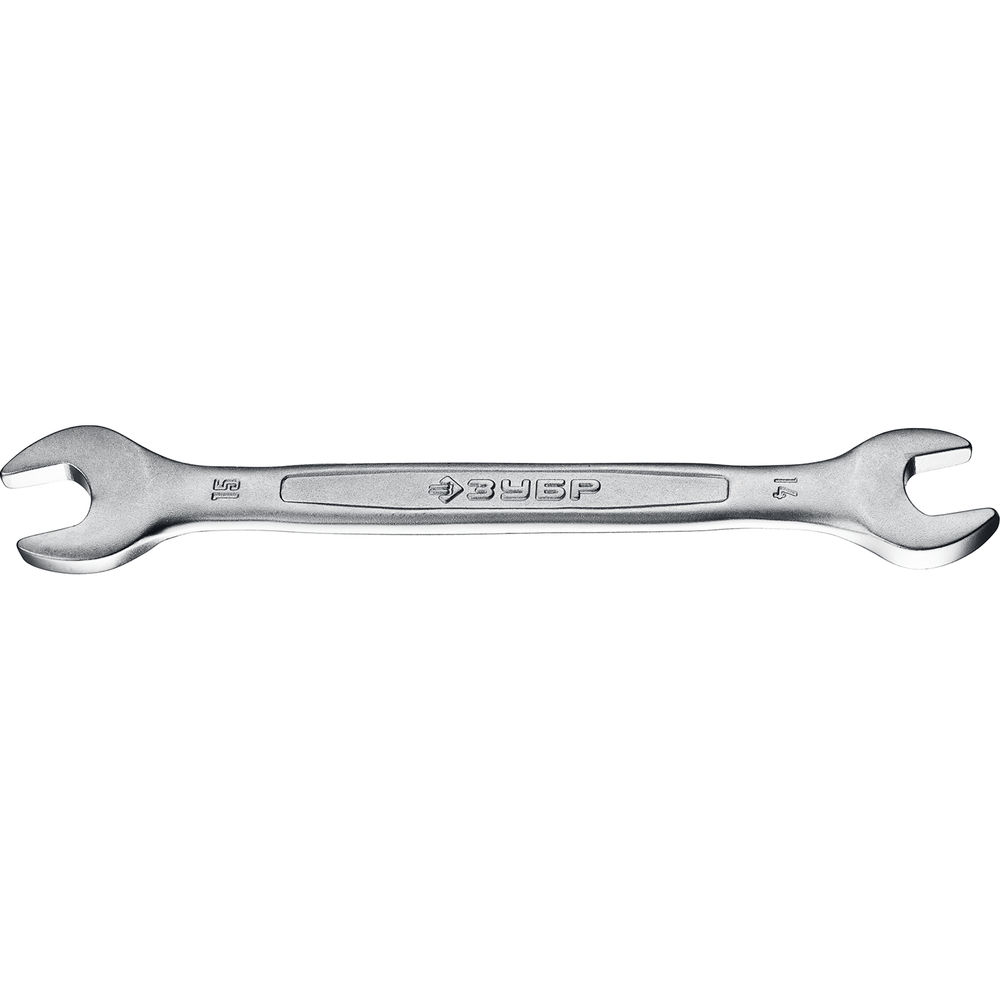 Ключ гаечный рожковый 14x15 мм Профессионал ЗУБР 27010-14-15