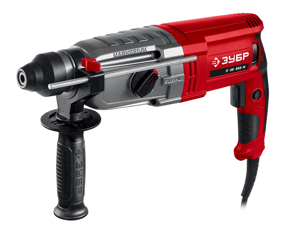 Перфоратор SDS Plus 30 мм 950 Вт мет. корпус ЗУБР П-30-950 М