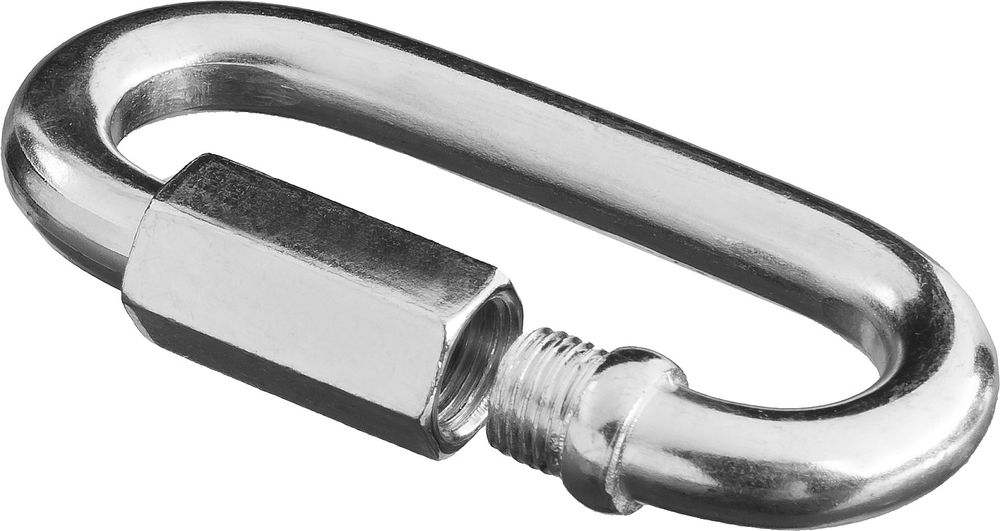 Карабин винтовой с муфтой 5 мм, 1 шт ЗУБР 304536-05