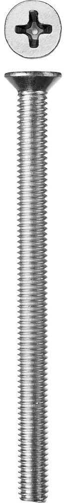 Винт с потайной головкой M6?85 мм DIN 965 кл. пр. 4.8 цинк 5 кг ЗУБР 303110-06-085