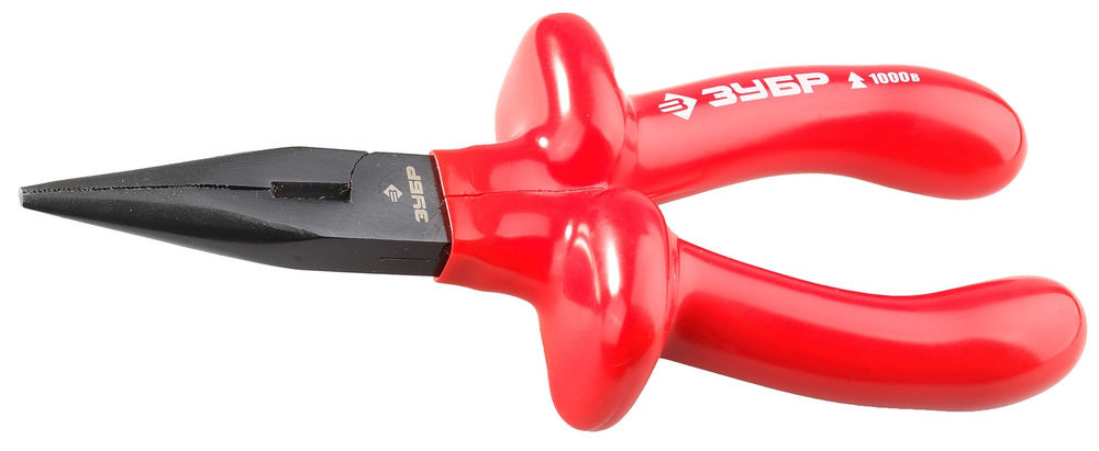Диэлектрические тонкогубцы 160 мм ЗУБР Электрик 2214-3-16